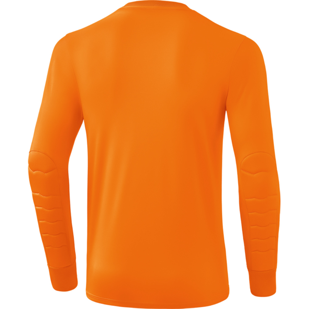 CAMISETA PORTERO ERIMA PRO, NARANJA NEÓN-BURDEOS NIÑO. 