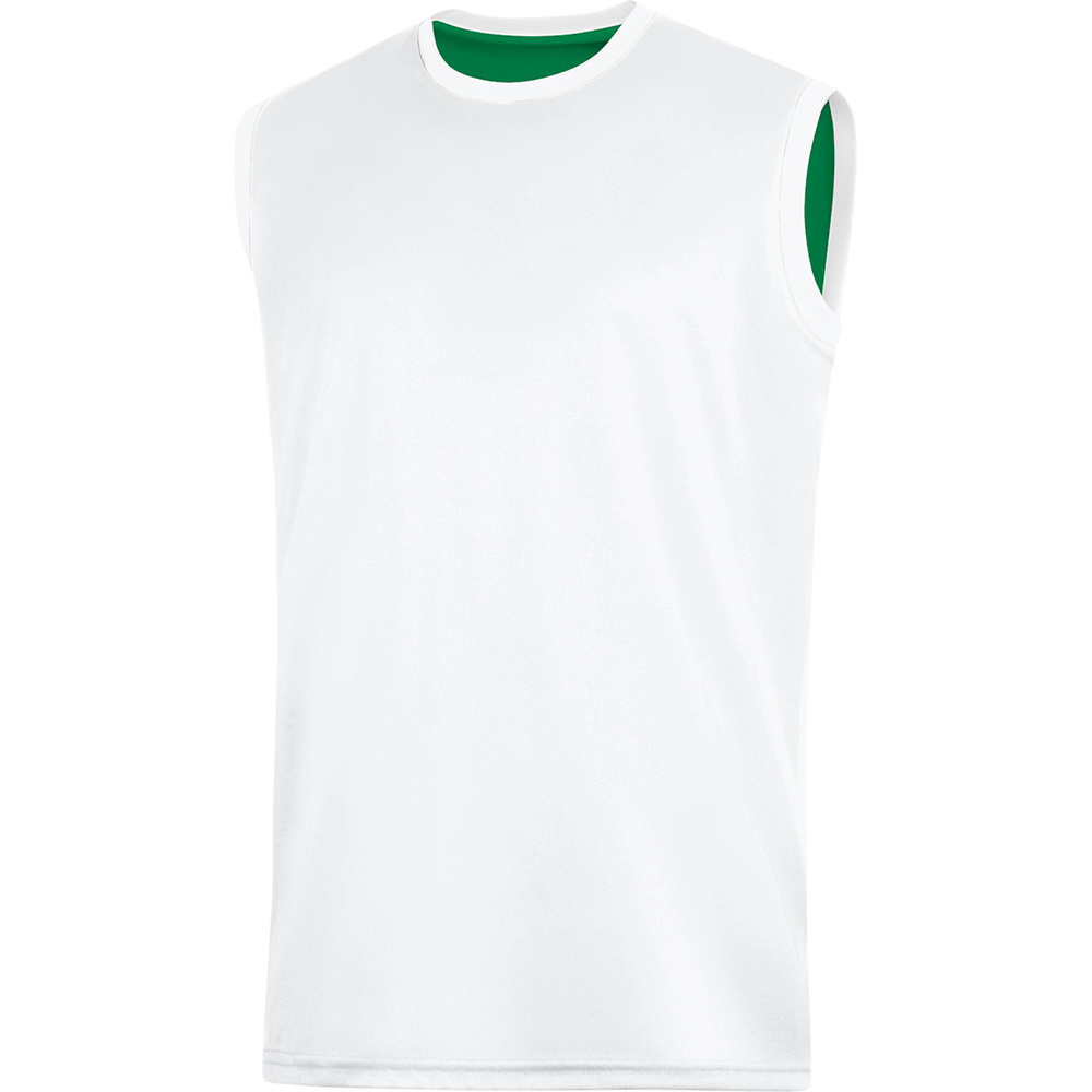 CAMISETA REVERSIBLE JAKO CHANGE 2.0, VERDE-BLANCA HOMBRE. 