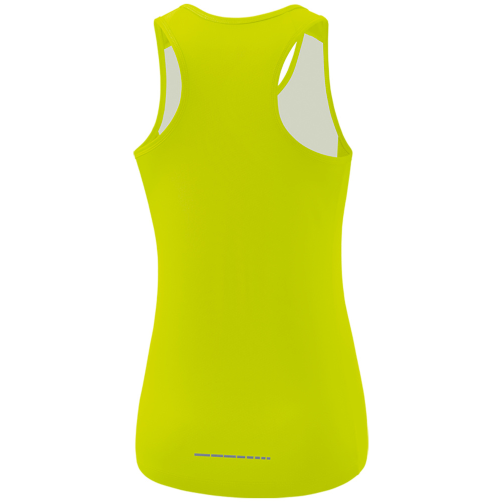 CAMISETA SIN MANGAS ERIMA RACING SINGLET, PRÍMULA MUJER. 