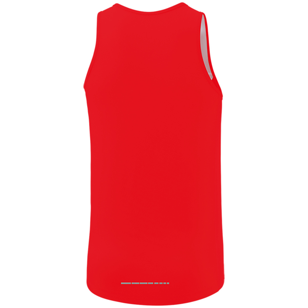 CAMISETA SIN MANGAS ERIMA RACING SINGLET, ROJA HOMBRE. 