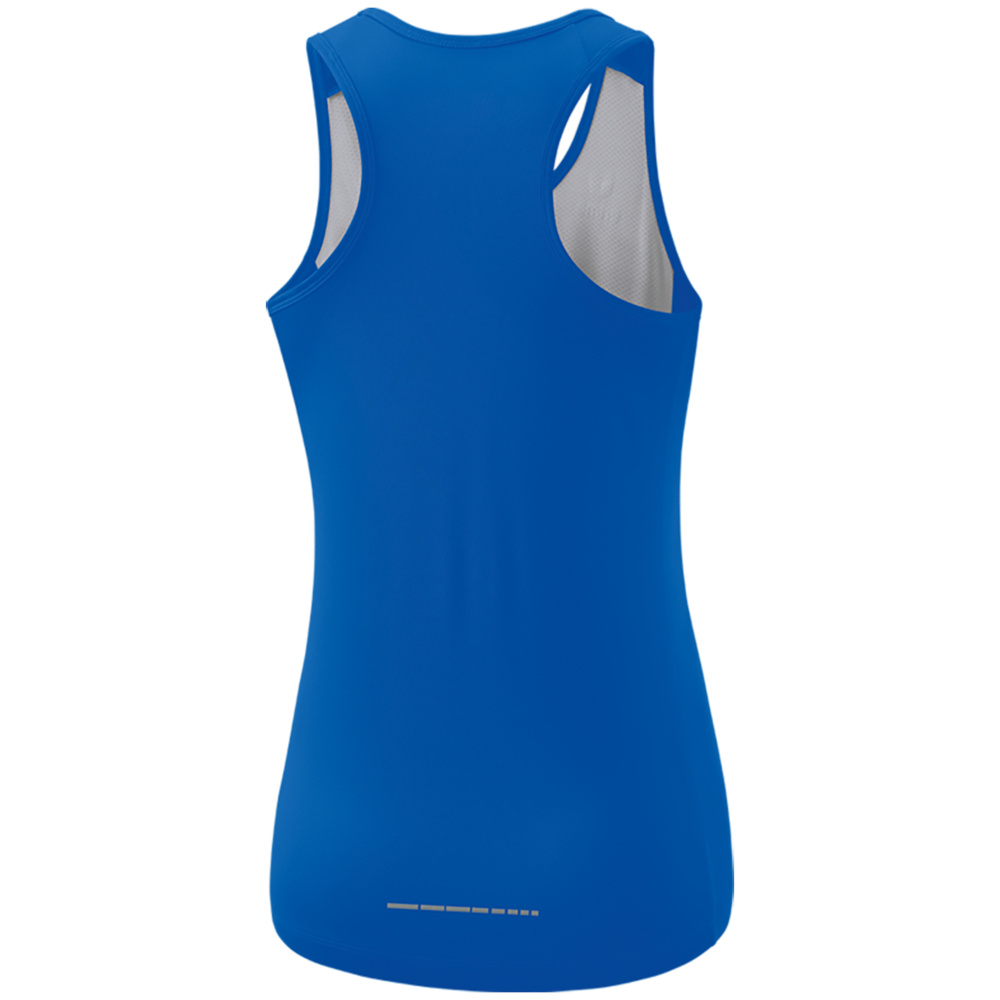 CAMISETA SIN MANGAS ERIMA RACING SINGLET, ROYAL MUJER. 