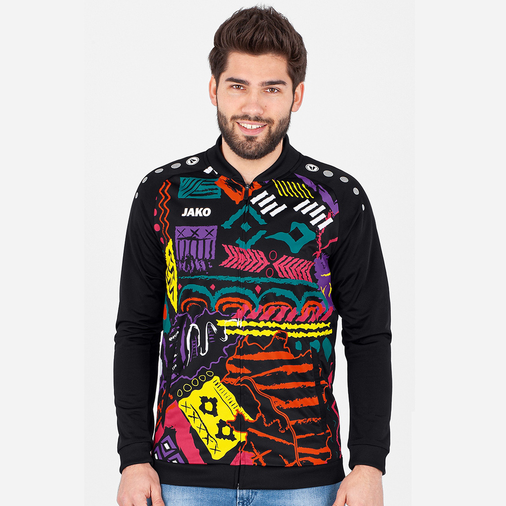 CHAQUETA CHÁNDAL JAKO TROPICANA, RETRO HOMBRE. 