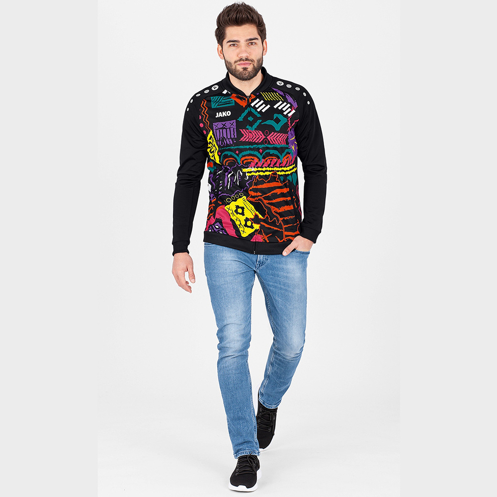 CHAQUETA CHÁNDAL JAKO TROPICANA, RETRO HOMBRE. 