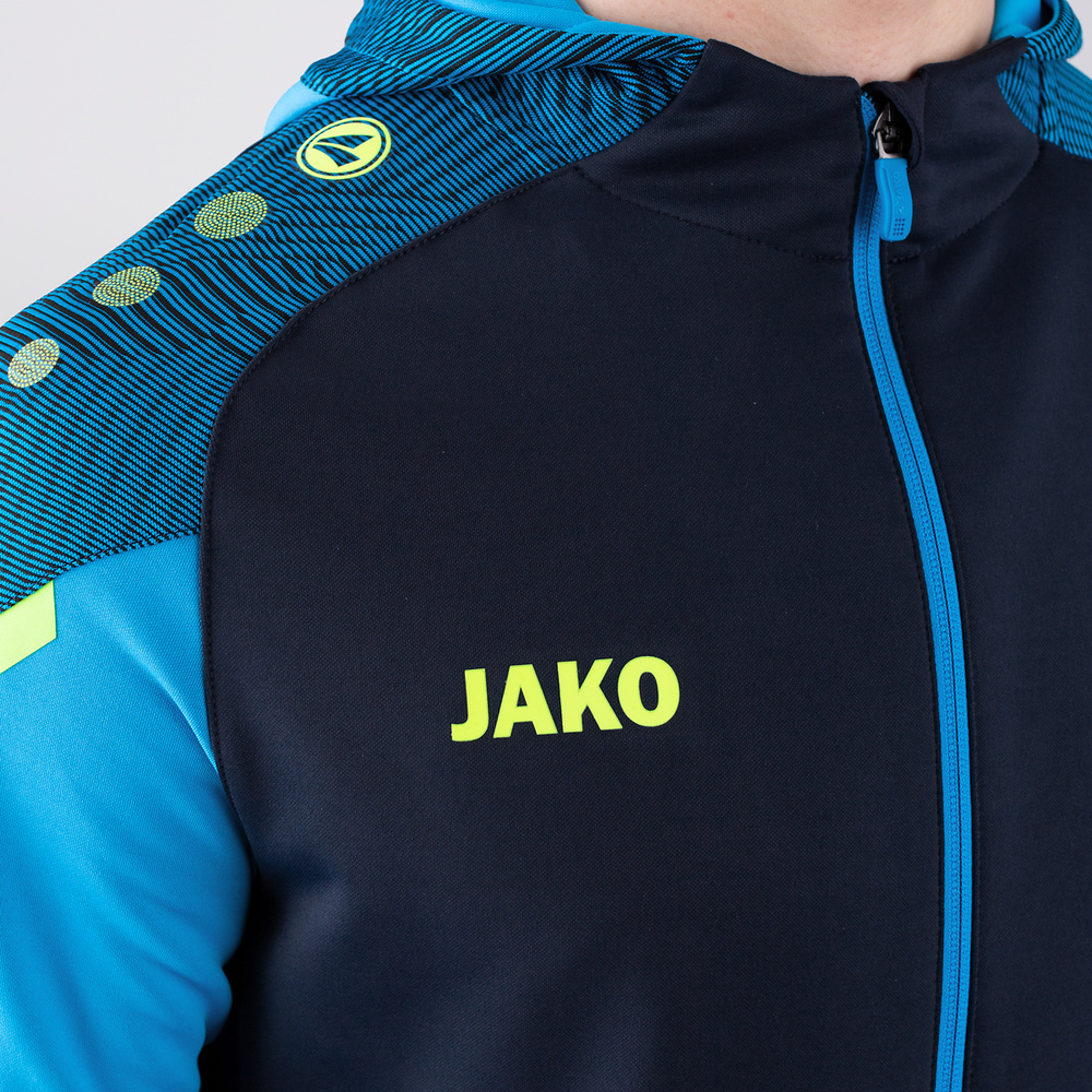 CHAQUETA CON CAPUCHA JAKO PERFORMANCE, MARINO-AZUL JAKO HOMBRE. 