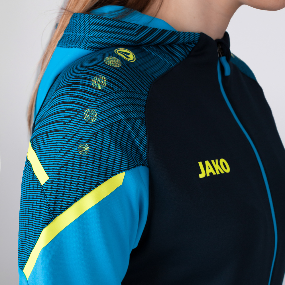 CHAQUETA CON CAPUCHA JAKO PERFORMANCE, MARINO-AZUL JAKO MUJER. 