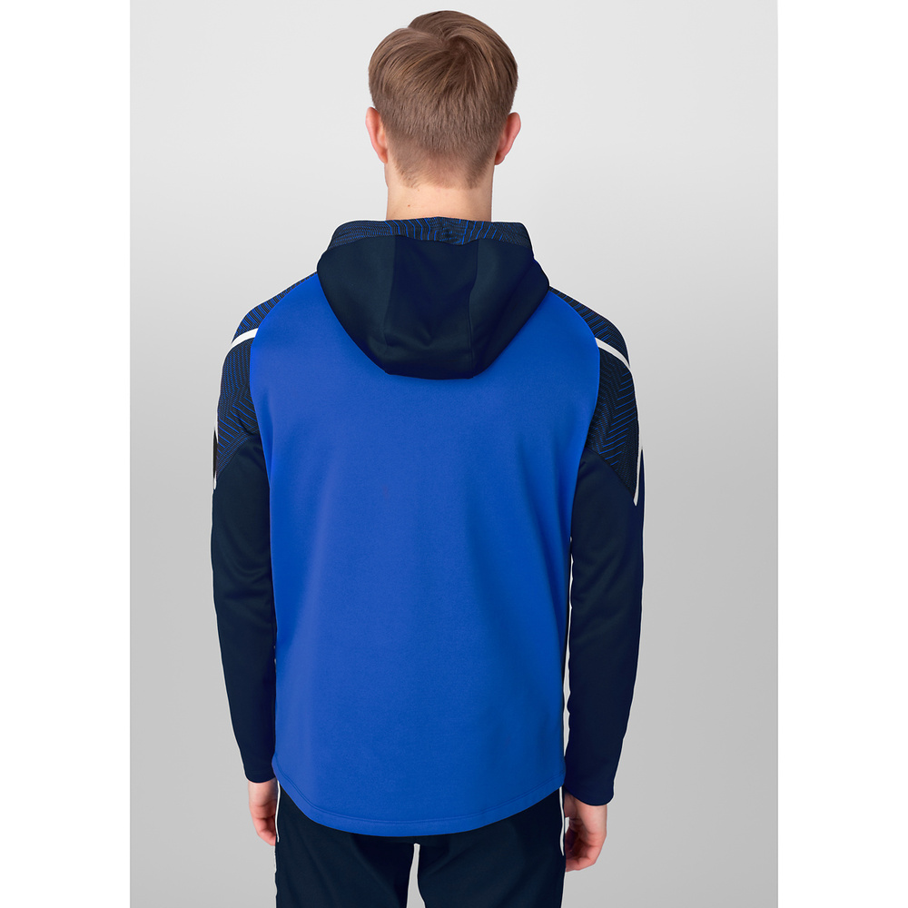 CHAQUETA CON CAPUCHA JAKO PERFORMANCE, ROYAL-MARINO HOMBRE. 