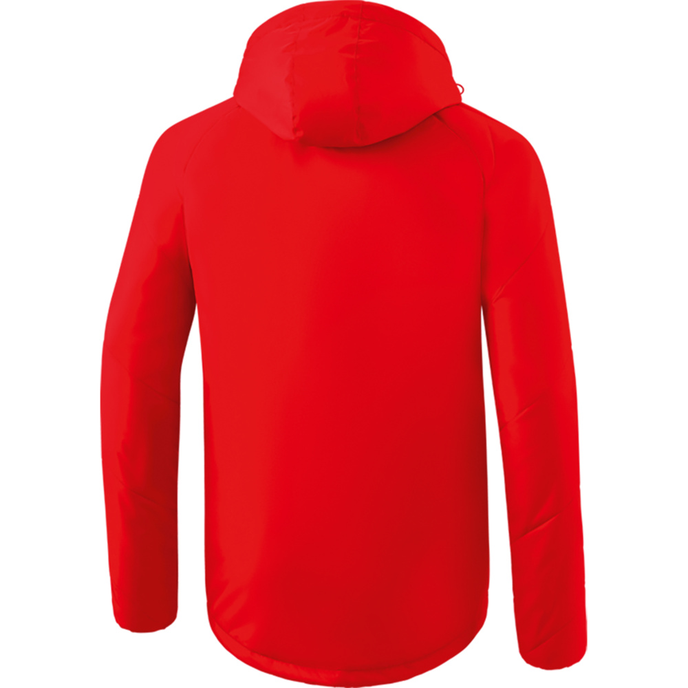 CHAQUETA DE INVIERNO ERIMA TEAM, ROJA HOMBRE. 