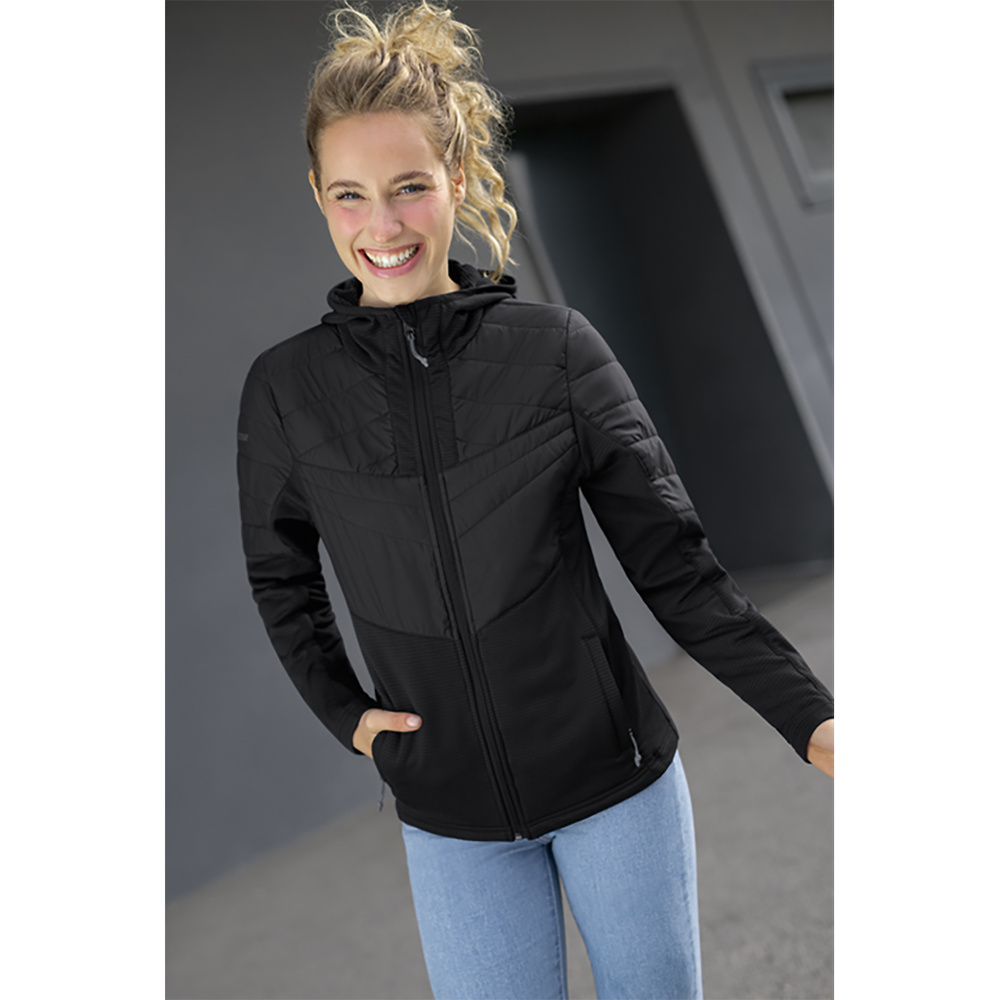 CHAQUETA ERIMA HYBRID, MARINO MUJER. 