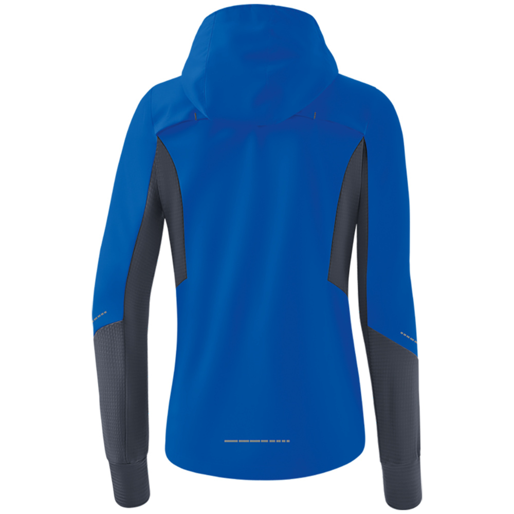 CHAQUETA ERIMA RACING RUNNING, ROYAL MUJER. 