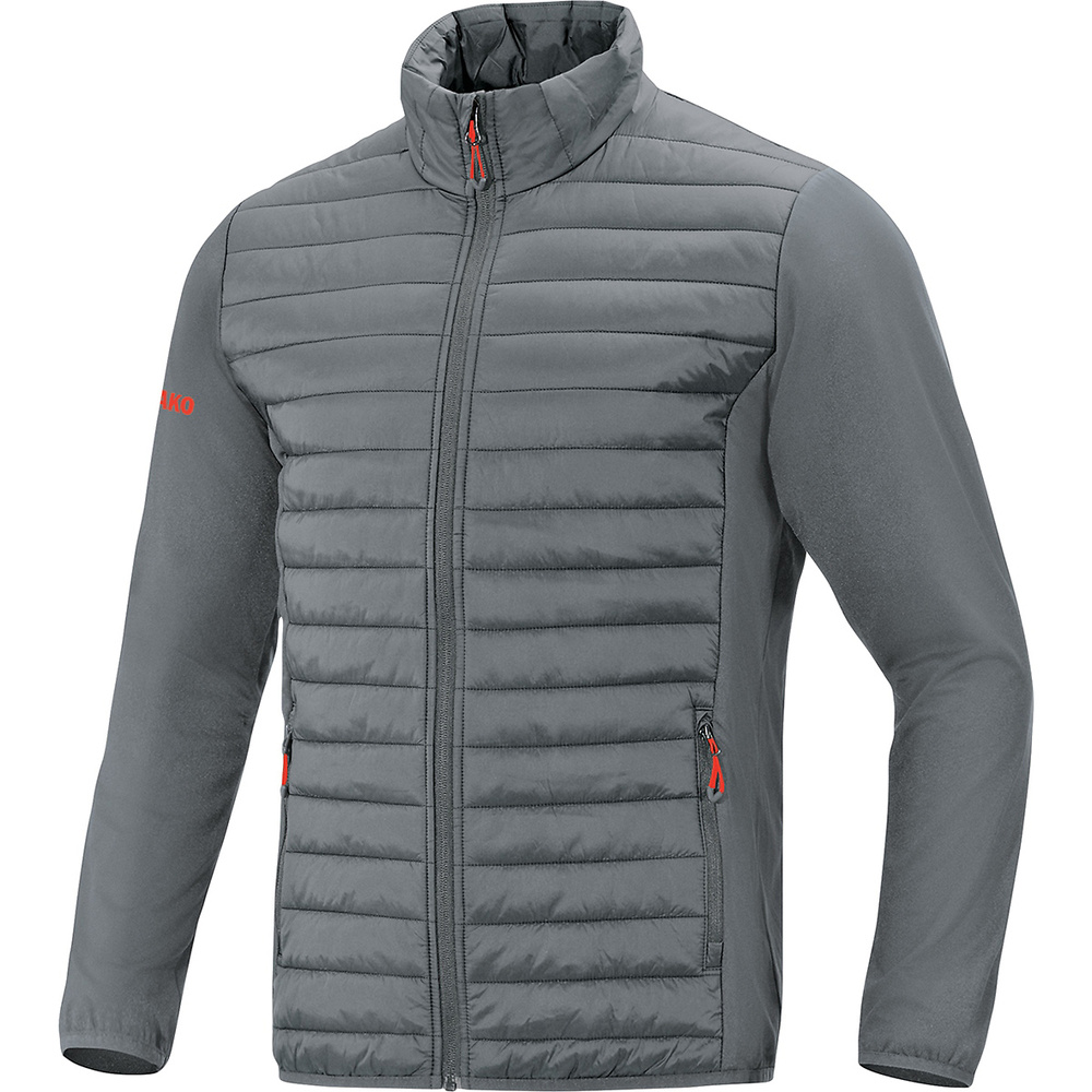 CHAQUETA SOFTSHELL JAKO PREMIUM, NEGRA HOMBRE.