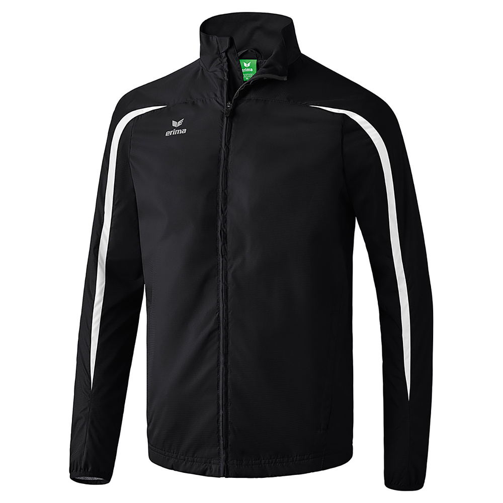 CHAQUETA RUNNING ERIMA ATHLETICS, NEGRA-BLANCA HOMBRE. 