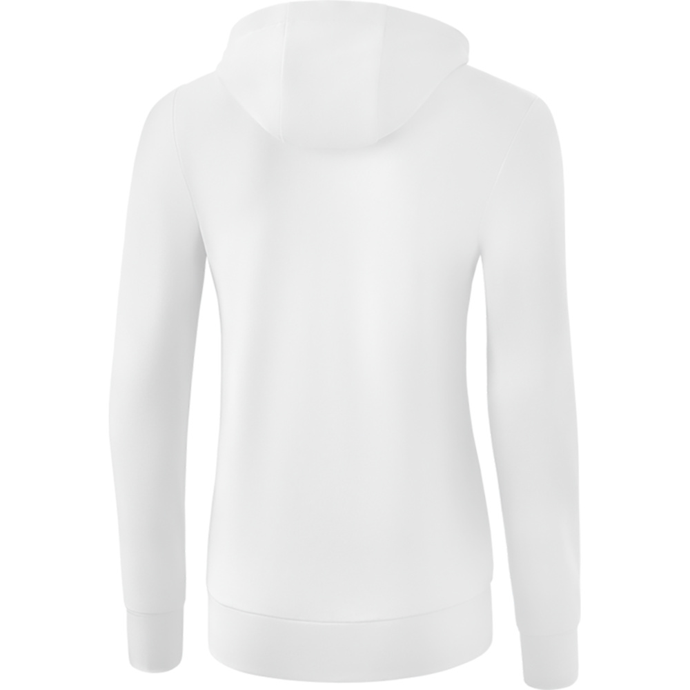 CHAQUETA-SUDADERA CON CAPUCHA ERIMA, BLANCA MUJER. 