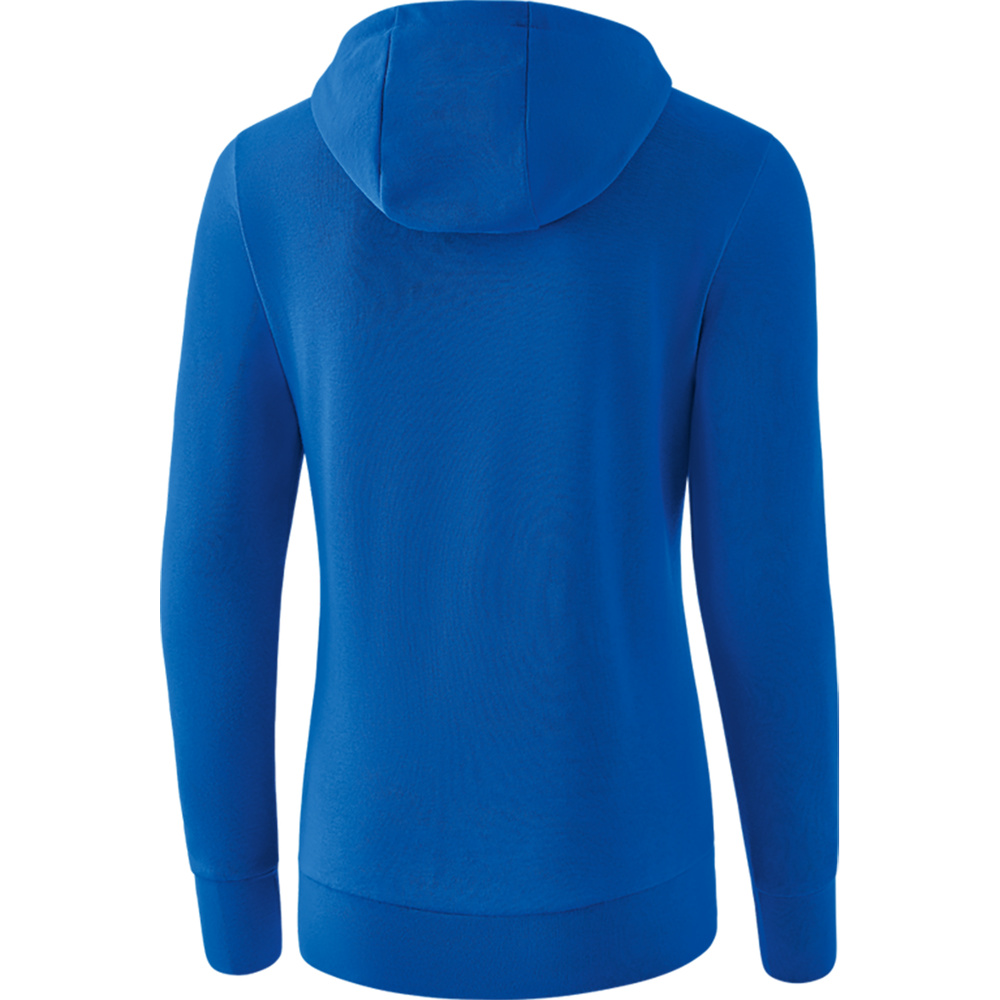 CHAQUETA-SUDADERA CON CAPUCHA ERIMA, ROYAL MUJER. 