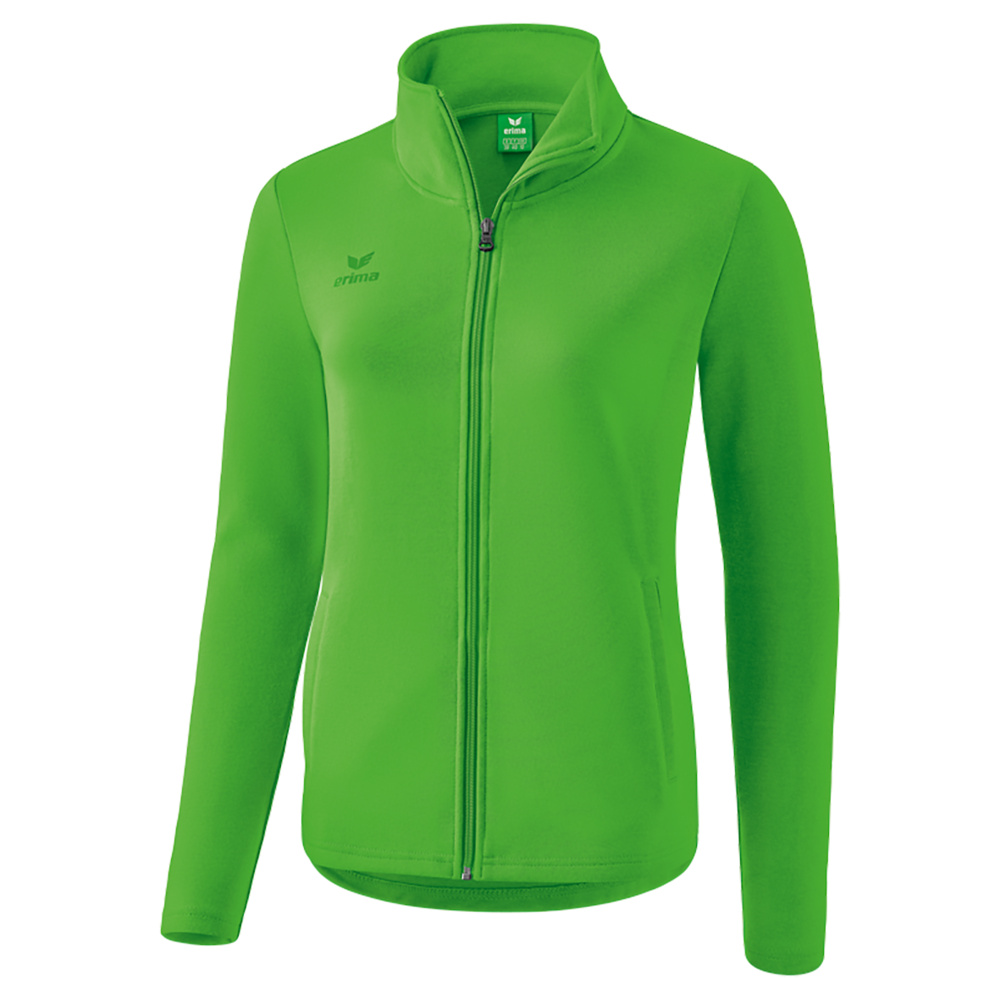 CHAQUETA-SUDADERA ERIMA, VERDE MUJER. 