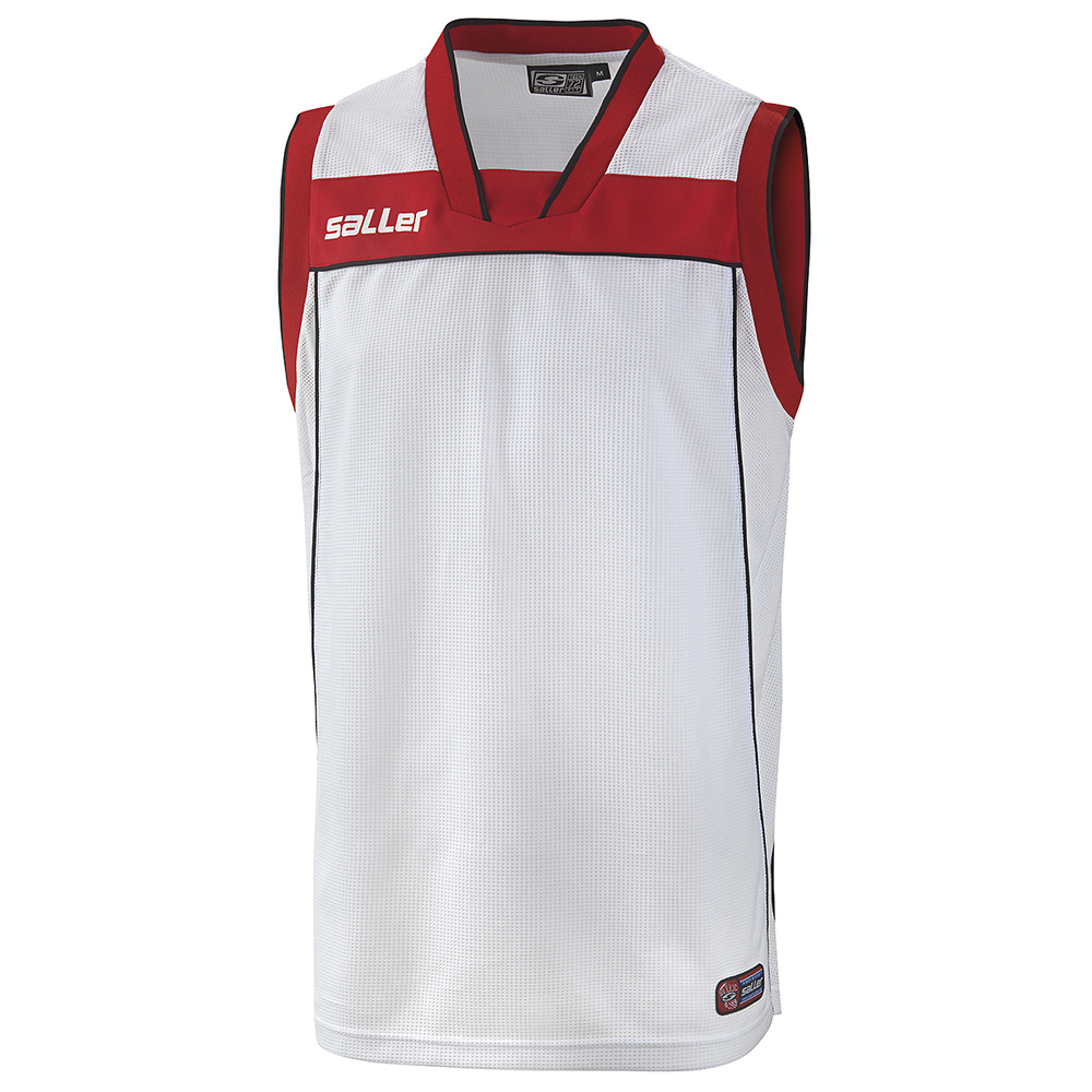 CONJUNTO DE BALONCESTO SALLERBASELINE, BLANCO-ROJO. 