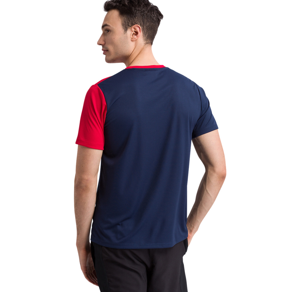 ERIMA 5 C CAMISETA MANGA CORTA MARINO ROJA BLANCA NI O