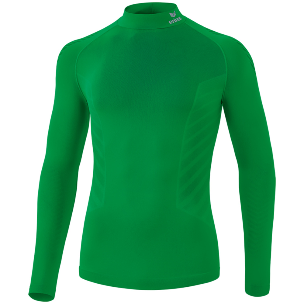 ERIMA ATHLETIC LONGSLEEVE TURTLENECK TOP, EMERALD KIDS. 