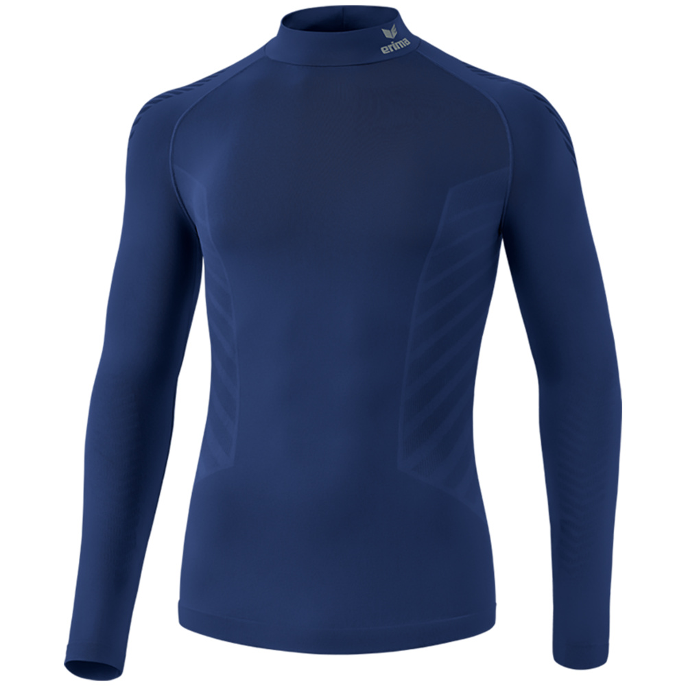 ERIMA ATHLETIC LONGSLEEVE TURTLENECK TOP, NEW NAVY KIDS. 