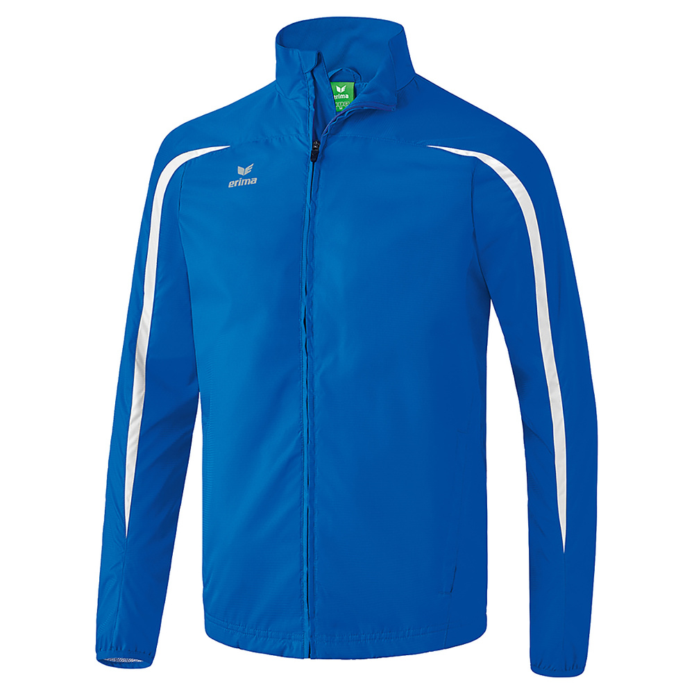 ERIMA ATHLETICS RUNNING JACKET, NEW ROYAL-WHITE KIDS. 