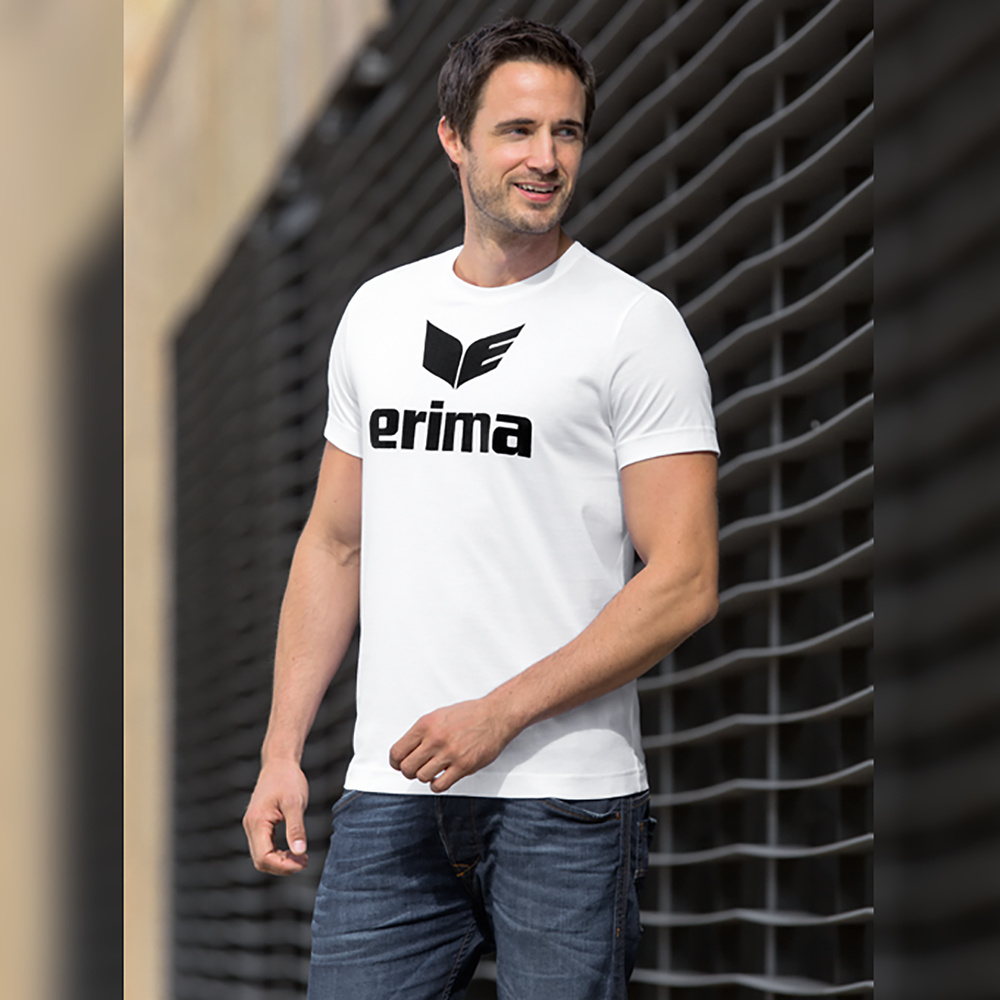 ERIMA CAMISETA PROMO, BLANCA HOMBRE. 