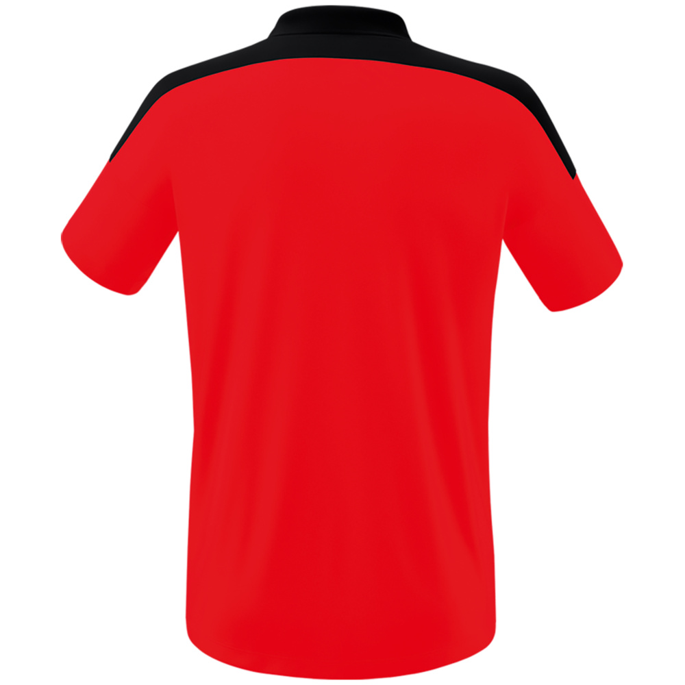 ERIMA CHANGE POLO-SHIRT, RED-BLACK-WHITE MEN. 