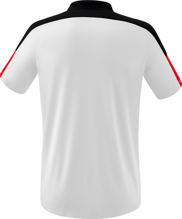 ERIMA CHANGE POLO-SHIRT, WHITE-BLACK-RED MEN. 