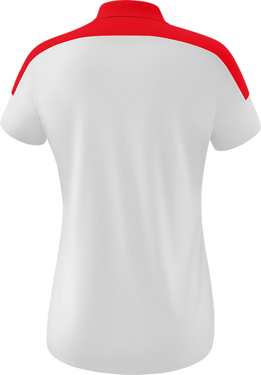 ERIMA CHANGE POLO-SHIRT, WHITE-RED-BLACK WOMEN. 