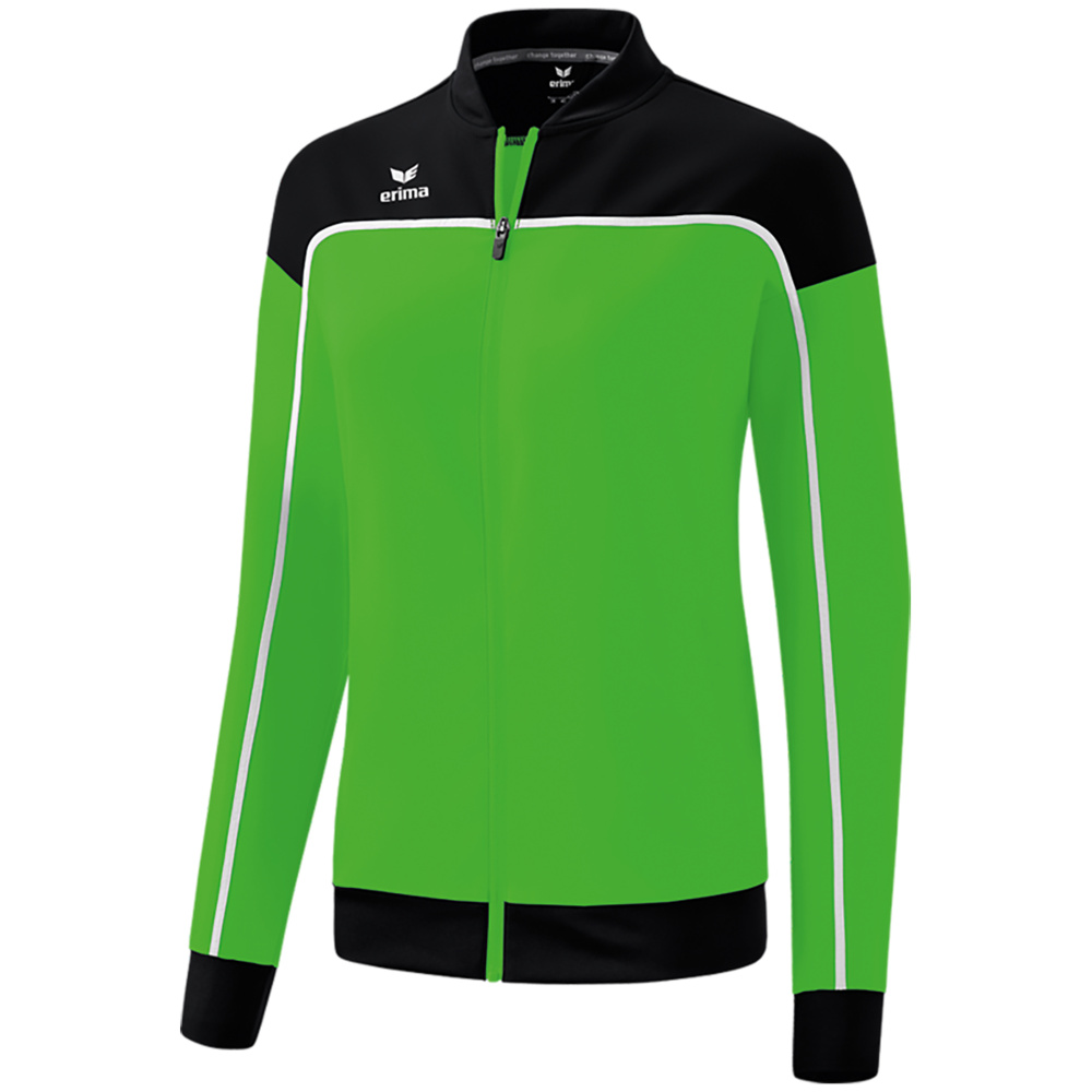 ERIMA CHANGE PRESENTATION JACKET, GREEN-BLACK-WHITE WOMEN. 