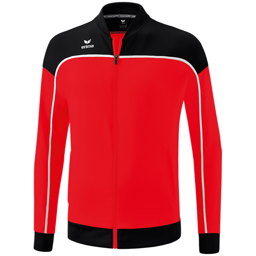 ERIMA CHANGE PRESENTATION JACKET, RED-BLACK-WHITE MEN. 