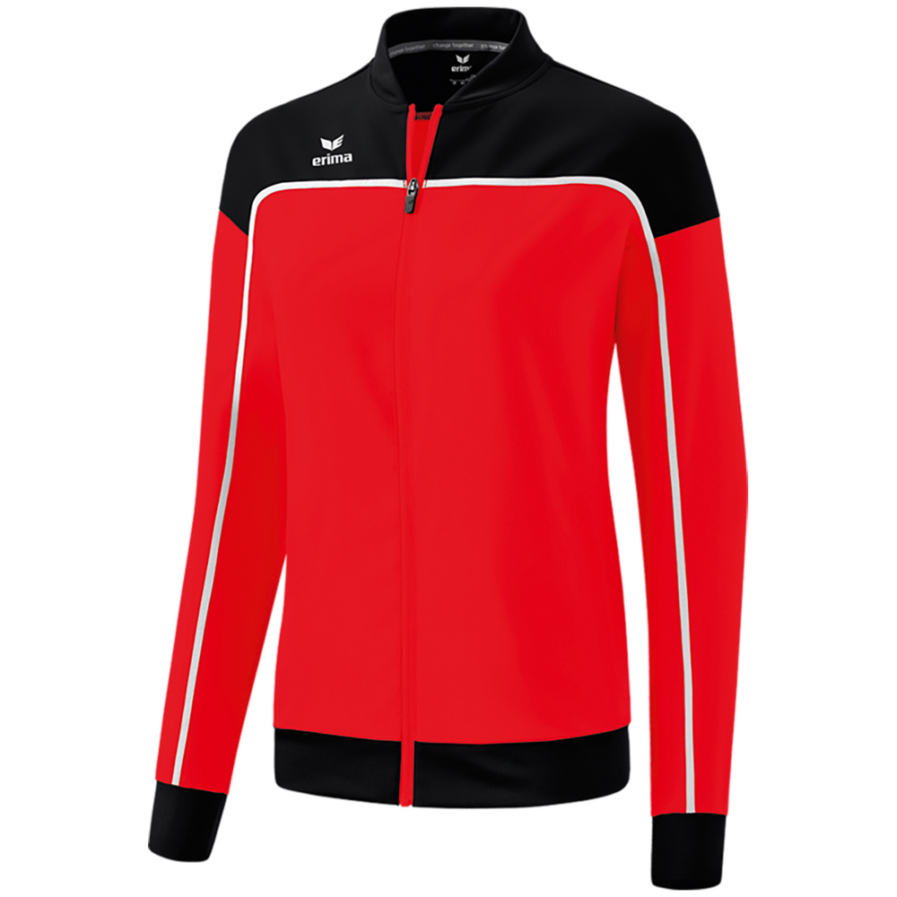 ERIMA CHANGE PRESENTATION JACKET, RED-BLACK-WHITE WOMEN. 