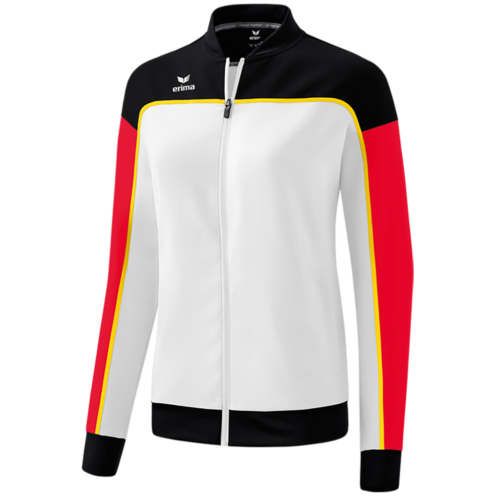 ERIMA CHANGE PRESENTATION JACKET, WHITE-BLACK-RED WOMEN. 