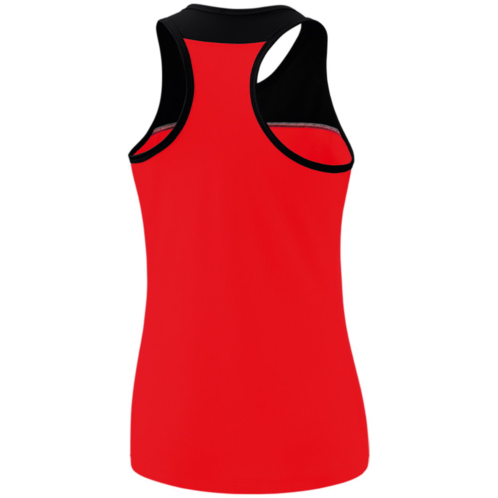 ERIMA CHANGE TANK TOP, RED-BLACK-WHITE WOMEN. 