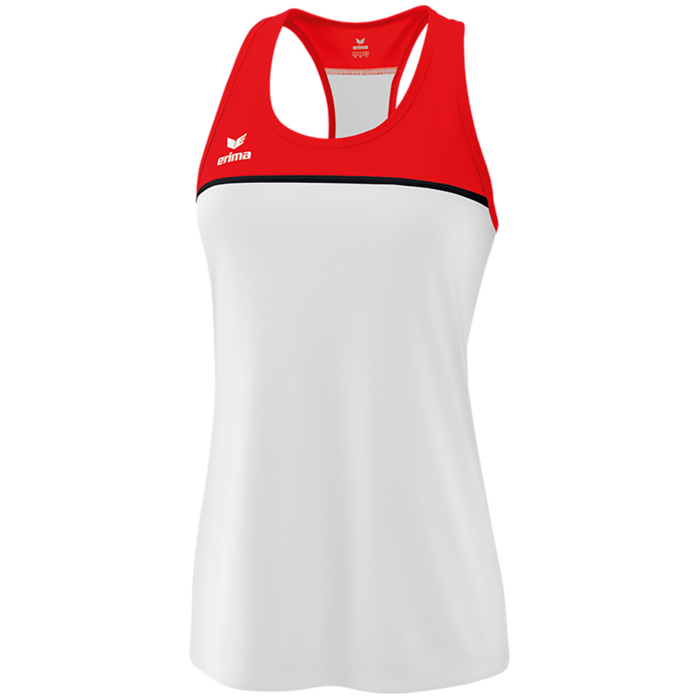 ERIMA CHANGE TANK TOP, WHITE-RED-BLACK WOMEN. 