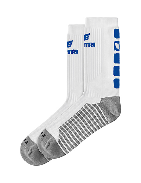 ERIMA CLASSIC 5-C CALCETINES, BLANCO-ROYAL. 