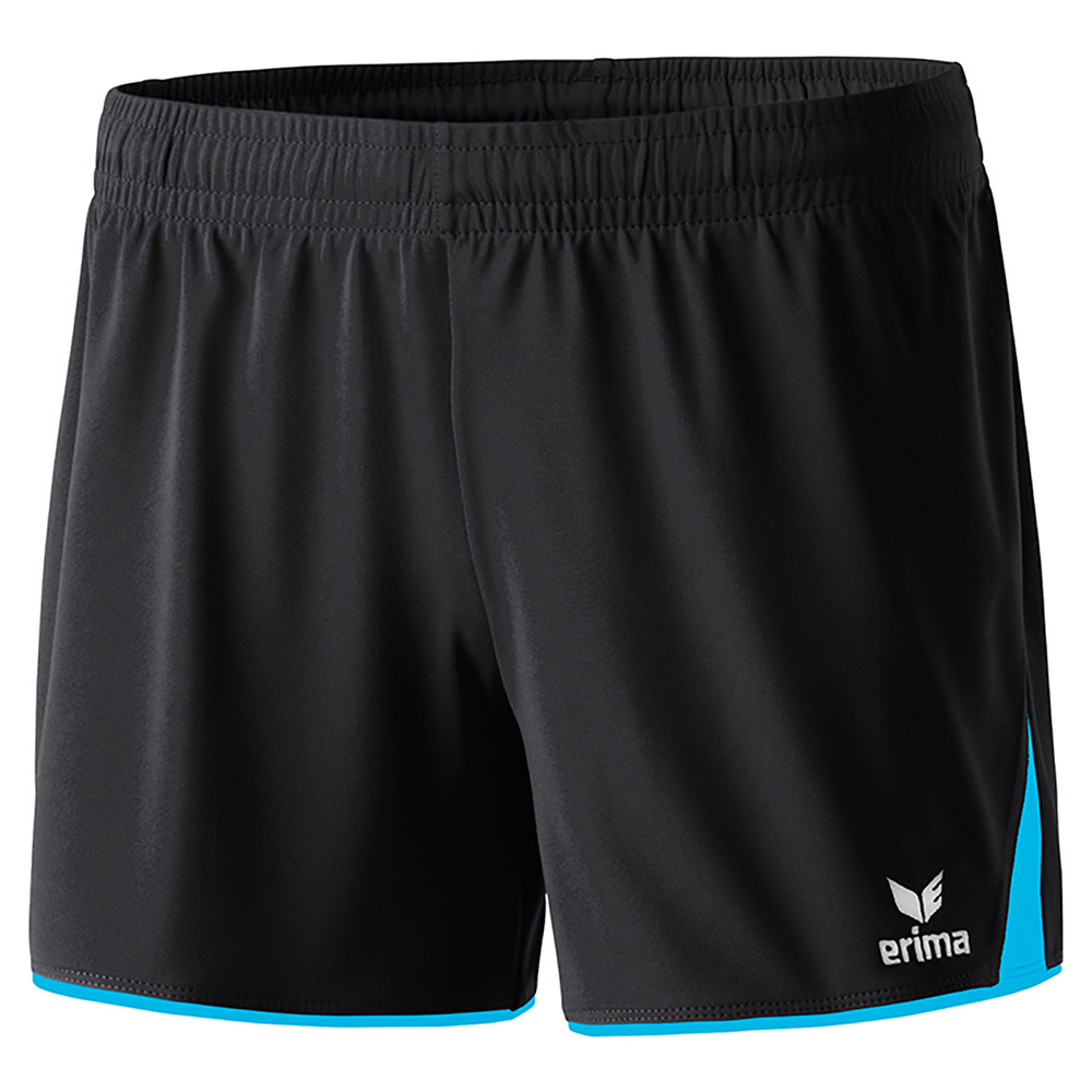 ERIMA CLASSIC 5-C SHORTS, BLACK-CURACAO WOMAN. 