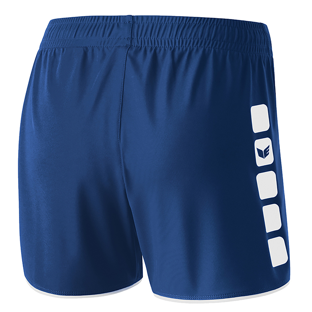 ERIMA CLASSIC 5-C SHORTS, MARINO-BLANCO MUJER. 