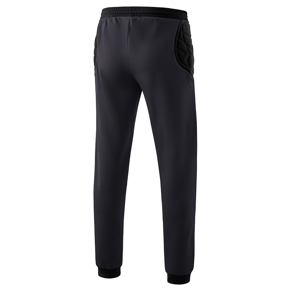 ERIMA ELEMENTAL GOALKEEPER PANTS WITH NARROW WAISTBAND, BLACK KIDS. 