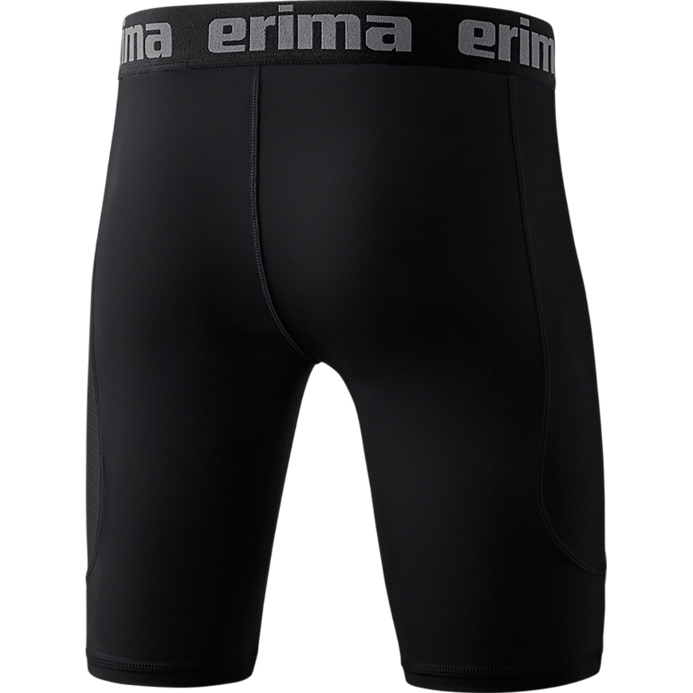 ERIMA ELEMENTAL TIGHTS SHORT, BLACK UNISEX. 