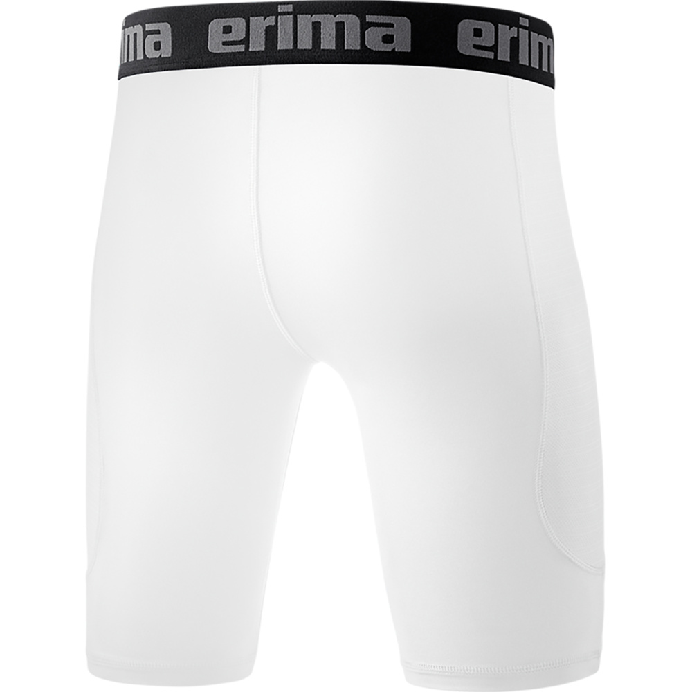 ERIMA ELEMENTAL TIGHTS SHORT, WHITE UNISEX. 