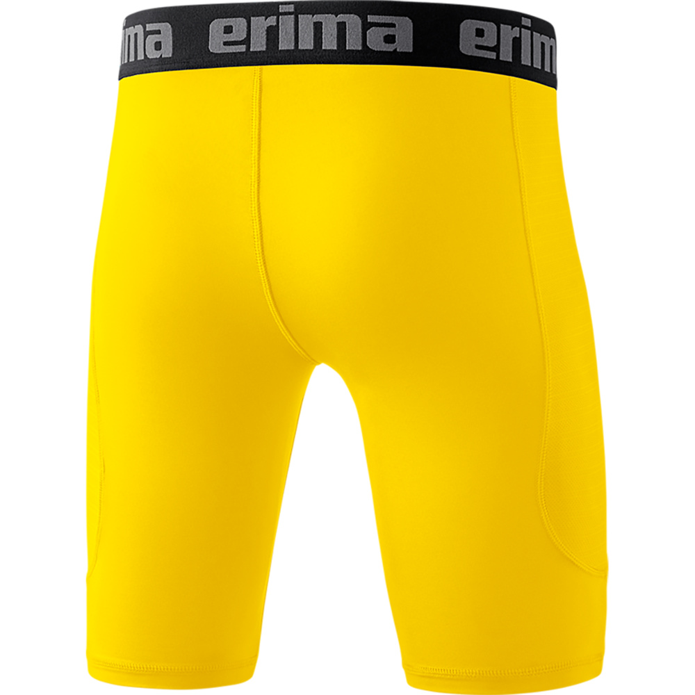 ERIMA ELEMENTAL TIGHTS SHORT, YELLOW UNISEX. 