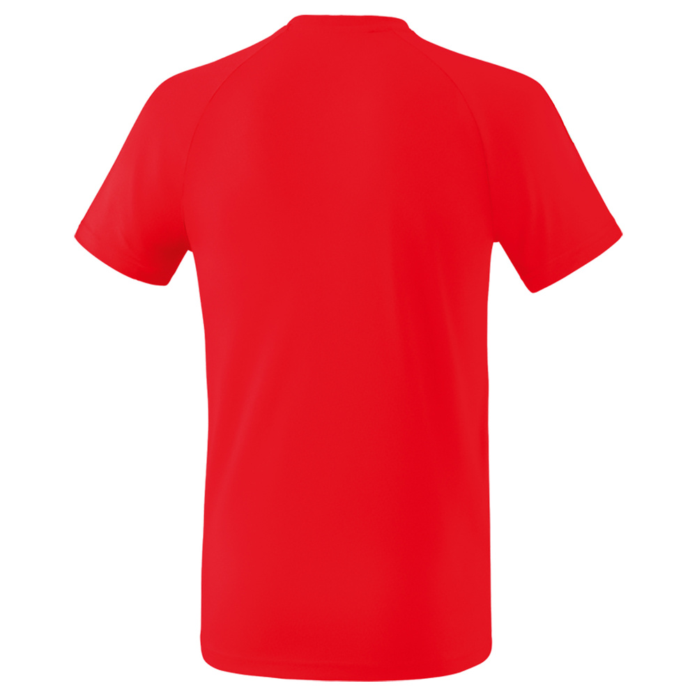 ERIMA ESSENTIAL 5-C CAMISETA MANGA CORTA, ROJA-BLANCA NIÑO. 