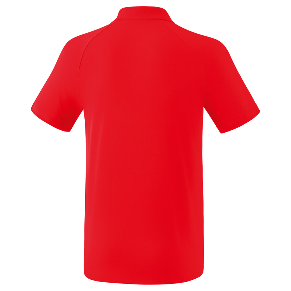 ERIMA ESSENTIAL 5-C POLO-SHIRT, RED-WHITE MAN. 