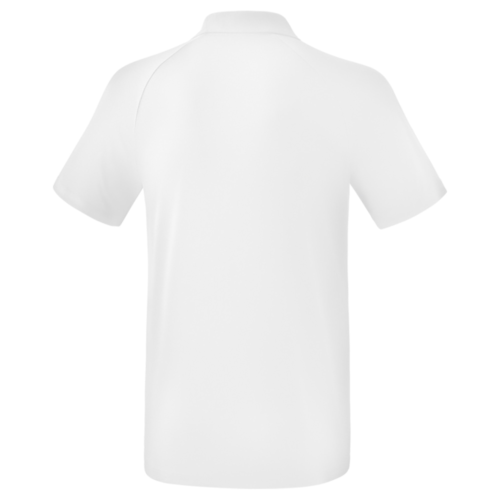 ERIMA ESSENTIAL 5-C POLO-SHIRT, WHITE-BLACK KIDS. 