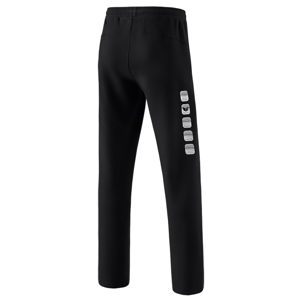 ERIMA ESSENTIAL 5-C SWEATPANTS, BLACK KIDS. 