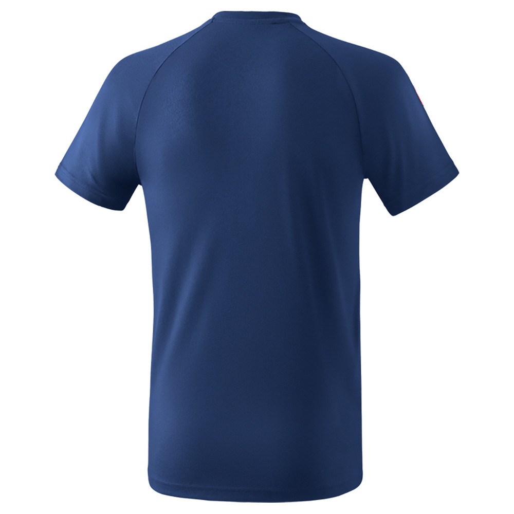 ERIMA ESSENTIAL 5-C T-SHIRT SHORT SLEEVE, NEW NAVY-RED MAN. 