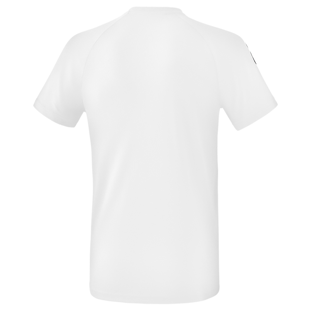 ERIMA ESSENTIAL 5-C T-SHIRT SHORT SLEEVE, WHITE-BLACK MAN. 