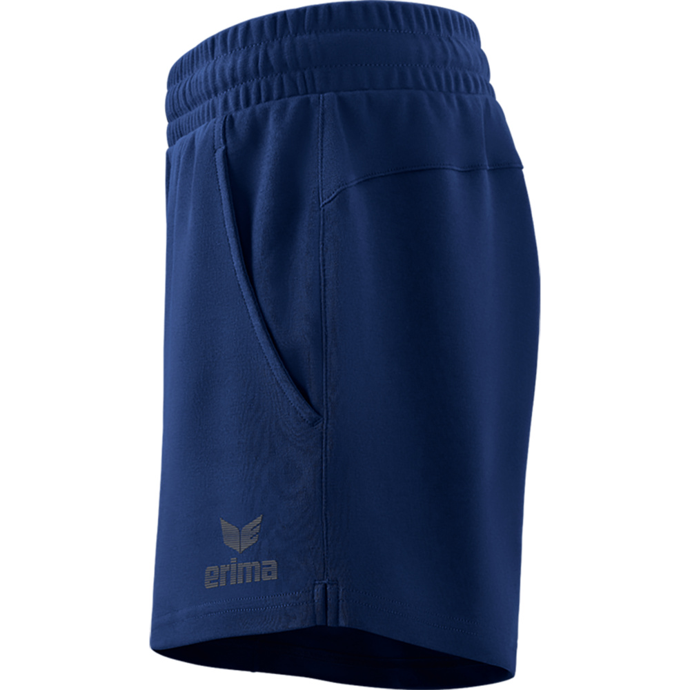 ERIMA ESSENTIAL SWEAT SHORTS, NEW NAVY WOMEN. 