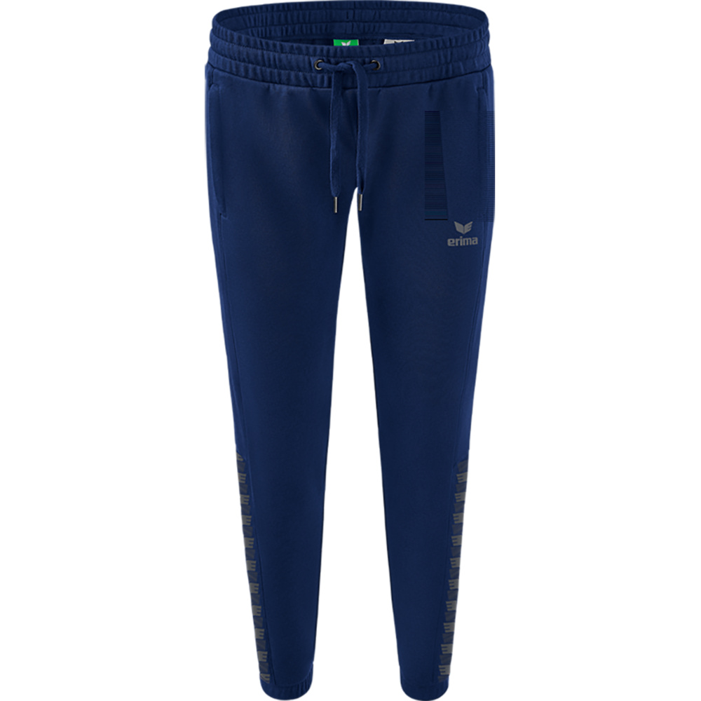 ERIMA ESSENTIAL TEAM SWEATPANTS, NEW NAVY-SLATE GREY WOMEN.