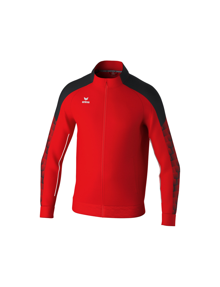 ERIMA EVO STAR TRAINNING JACKET, RED-BLACK-KID 