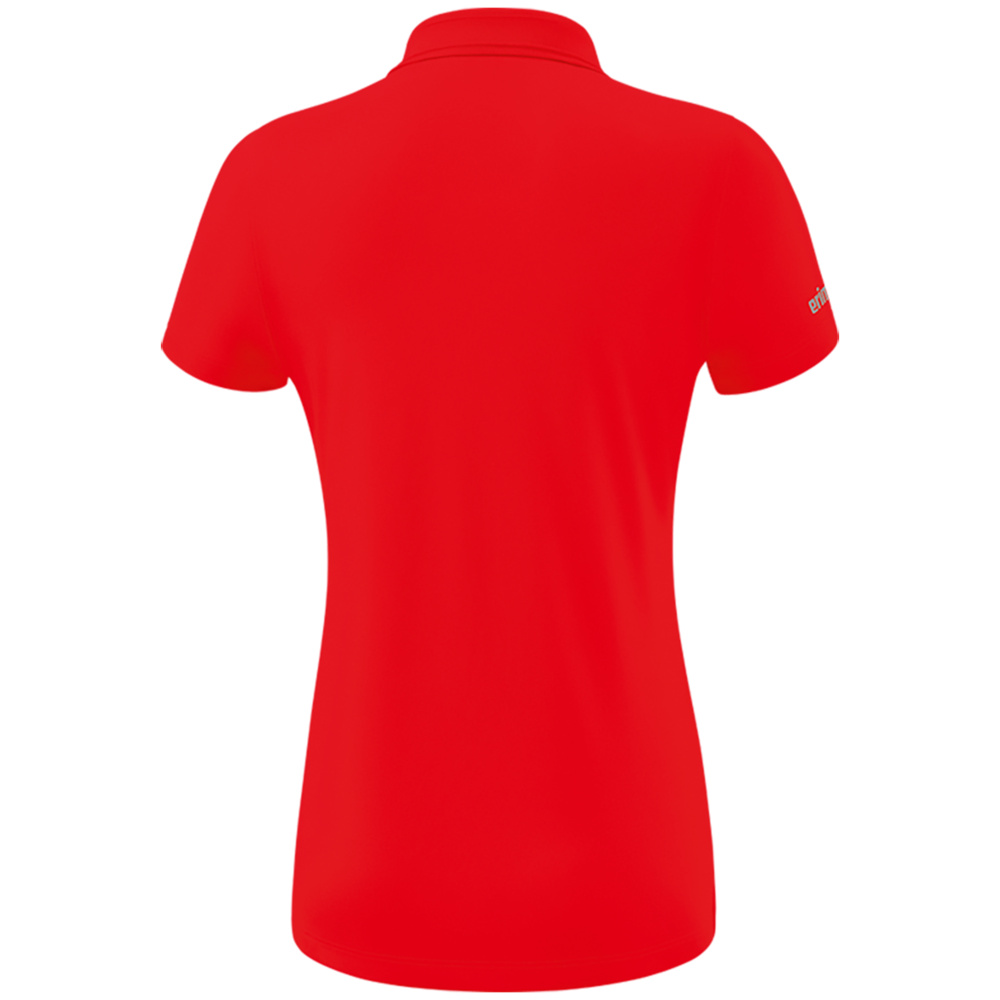 ERIMA FUNCTIONAL POLO-SHIRT, RED WOMEN. 